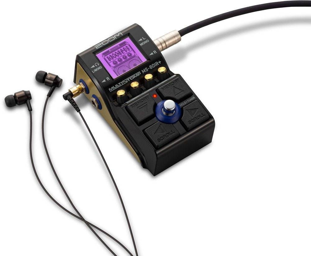 ギター ZOOM MS-80IR+ Amazon.com: Zoom MS-80IR+ MultiStomp Amplifier Modeler IR