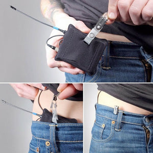 Belt Pouch - XL (Black, Q5X playerMic)