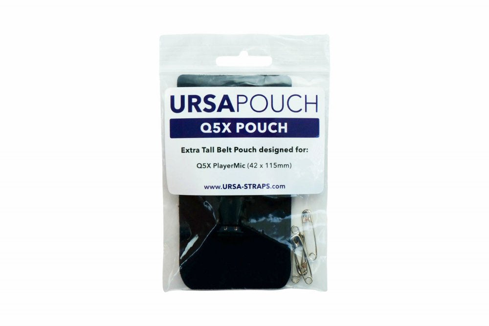 Belt Pouch - XL (Black, Q5X playerMic)