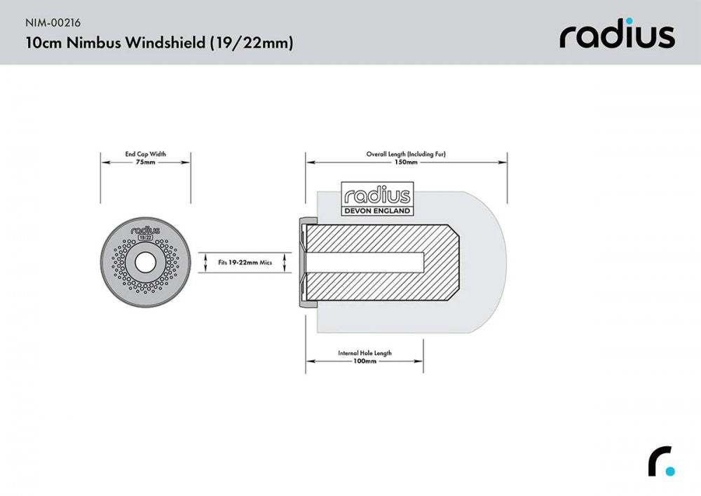 Nimbus Windshield Standard Pile 10cm (19/22)