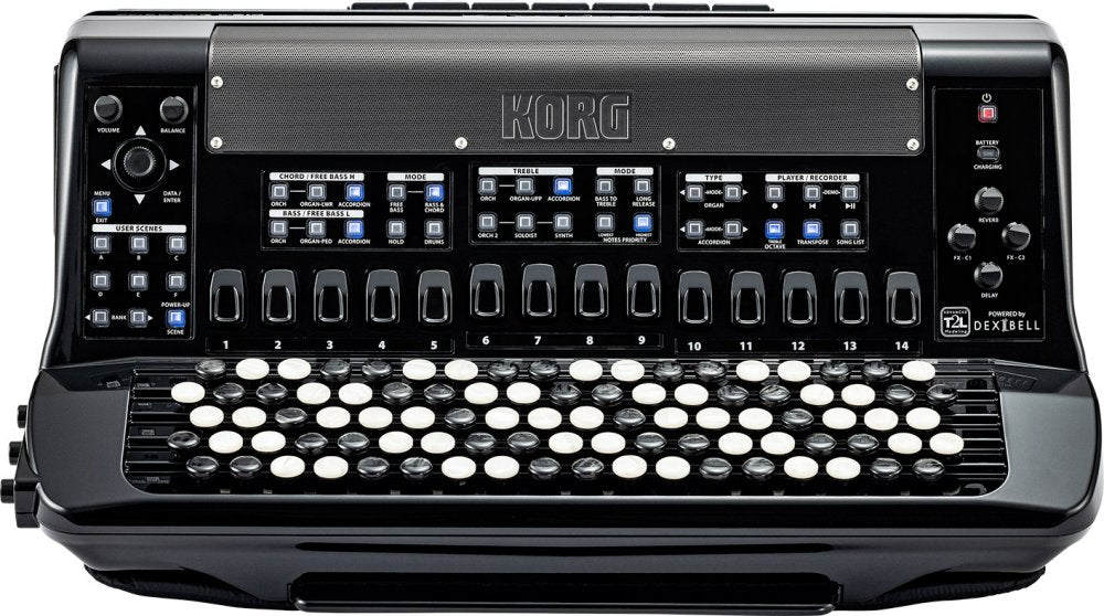 FISA Suprema Digital Accordion - Buttons