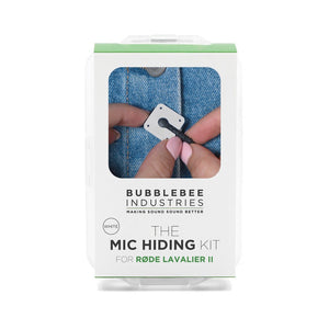 Le kit de cache micro pour RØDE Lavalier II, blanc