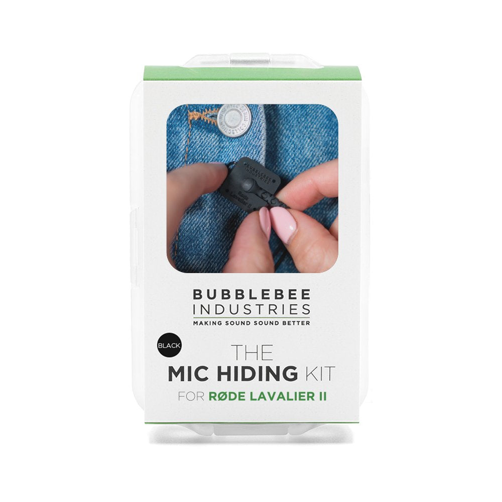 Kit de cache-micro pour RØDE Lavalier II, noir
