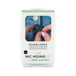 Kit de cache-micro pour RØDE Lavalier II, noir