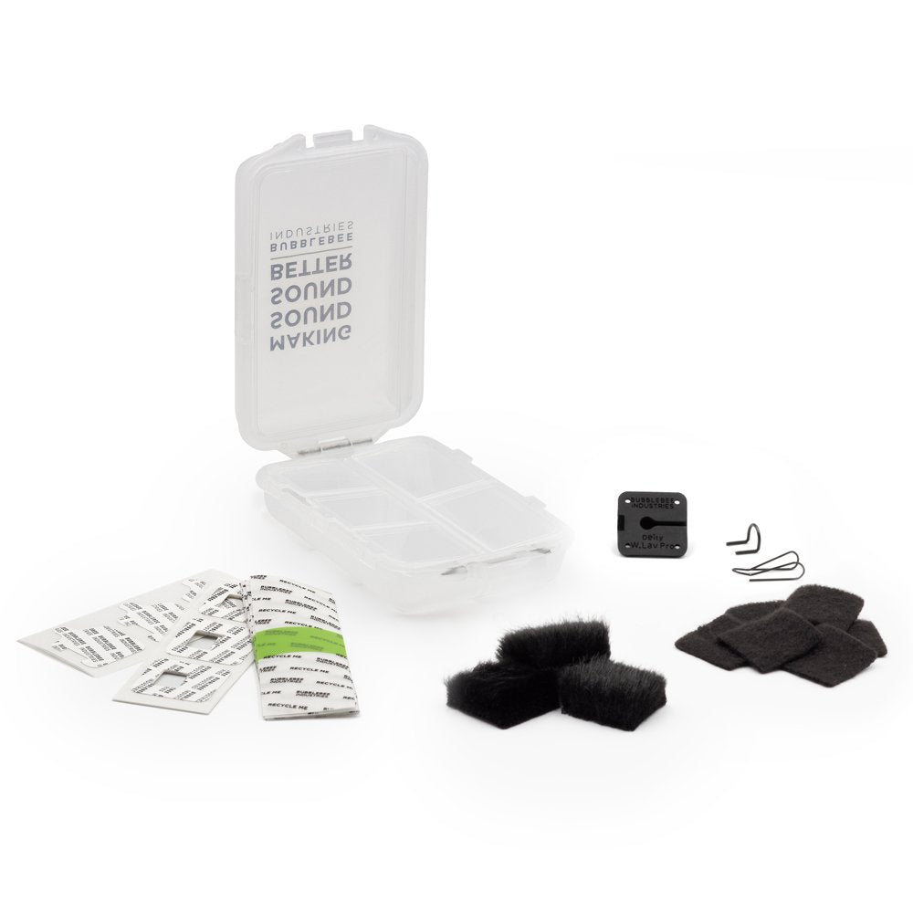 Kit de cache-micro pour Deity W.Lav Pro, noir