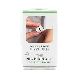 Kit de cache-micro pour Deity W.Lav Pro, blanc