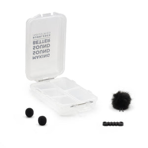 The Outdoor Mic Kit for Deity W.Lav Pro, Black