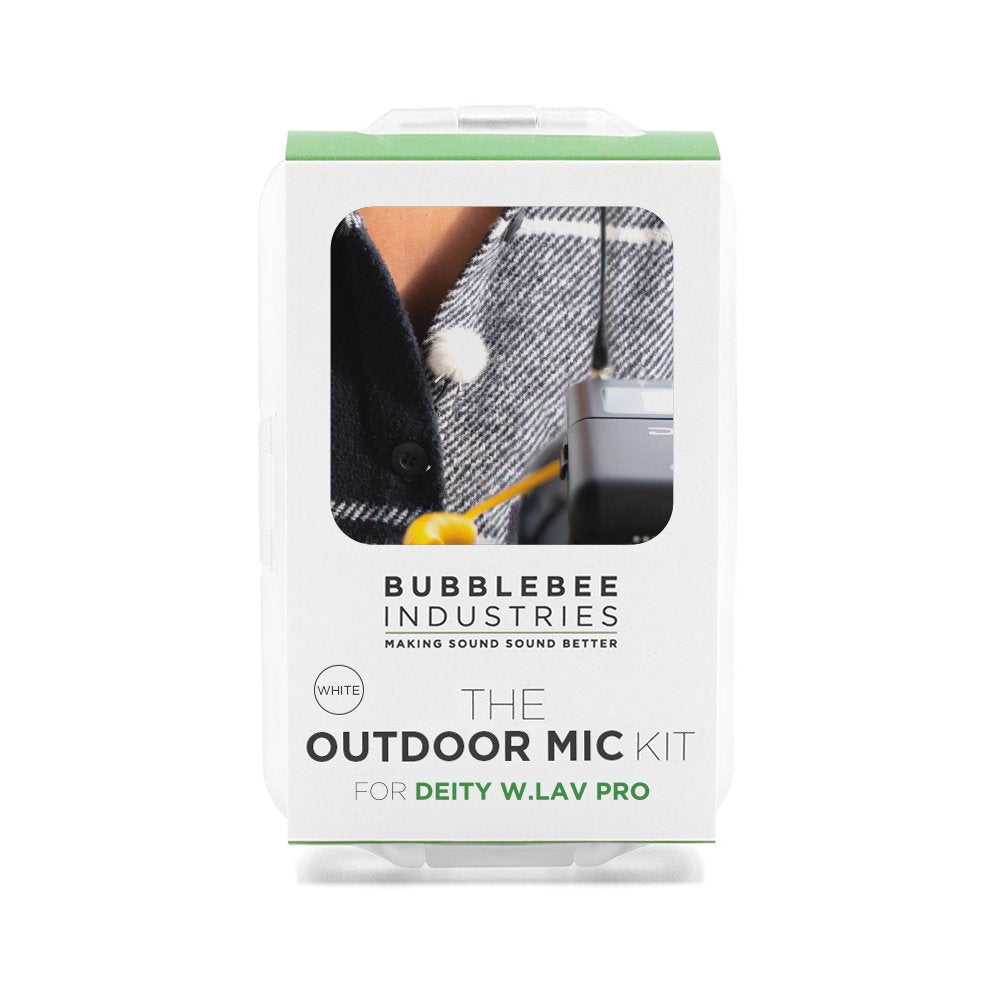 The Outdoor Mic Kit for Deity W.Lav Pro, White