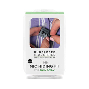 The Mic Hiding Kit for Sony ECM-V1, Black