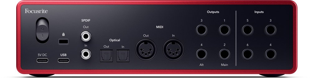 DTM・DAW Focusrite Scarlett 16i16 4th gen Scarlett 16i16 4th Gen – Studio Economik