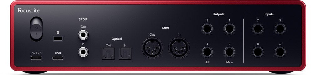 Buy FOCUSRITE Scarlett 18i16 4th Gen - USB | Canada Authorized