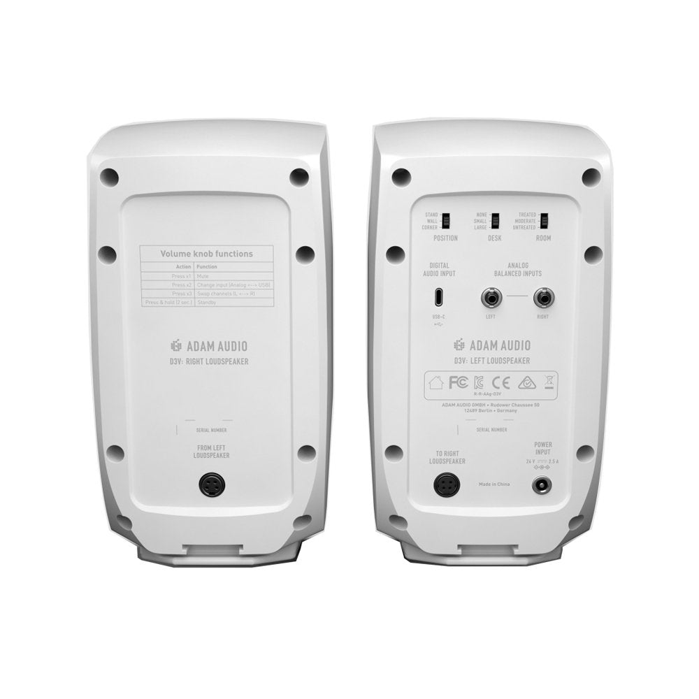 D3V Monitors White