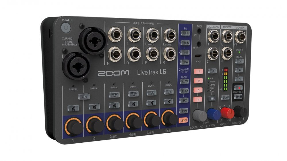 ルムイアコン Buy ZOOM LiveTrak L-6 - Digital mixers | Canada Authorized dealer