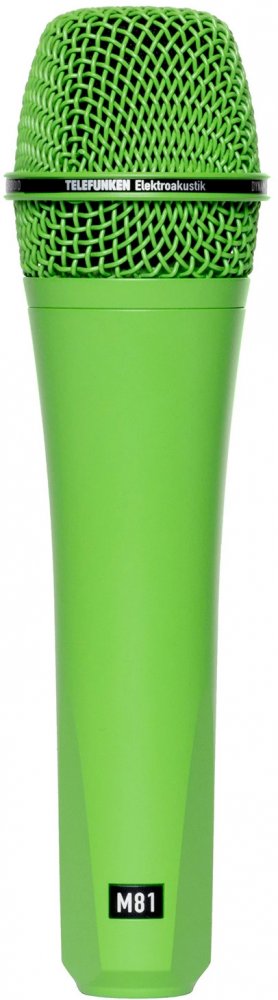 Buy TELEFUNKEN M81 Green - Dynamic Microphones | Canada Authorized