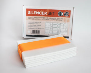 Hide-a-mic Silencer Set (2x3 sheets, White)