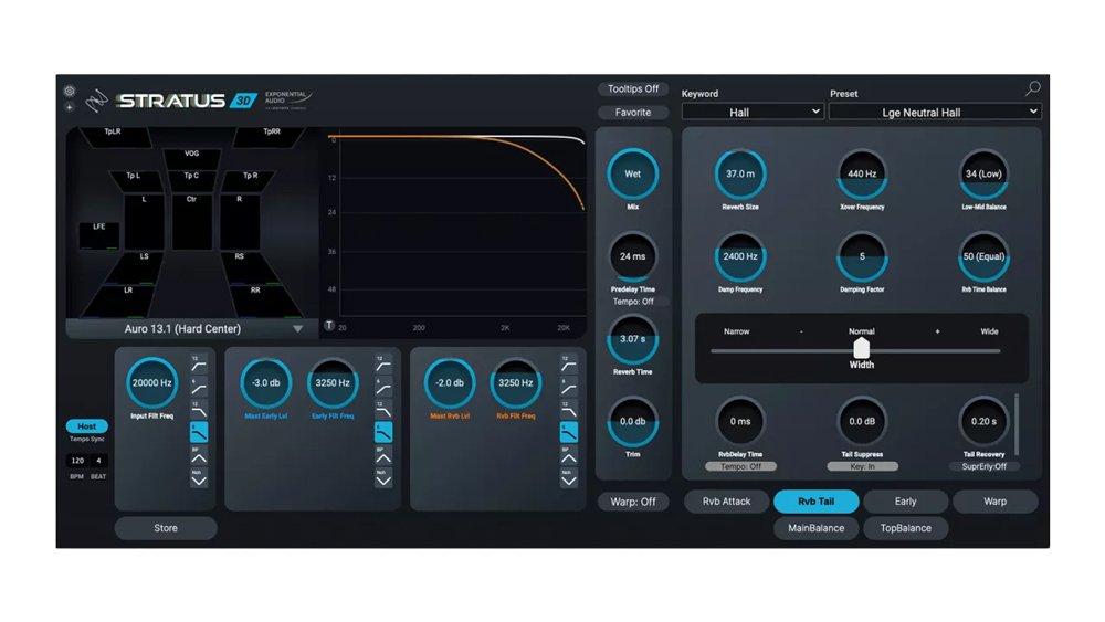 Exponential Audio - Stratus3D + Symphony3D = Reverb 3D Bundle