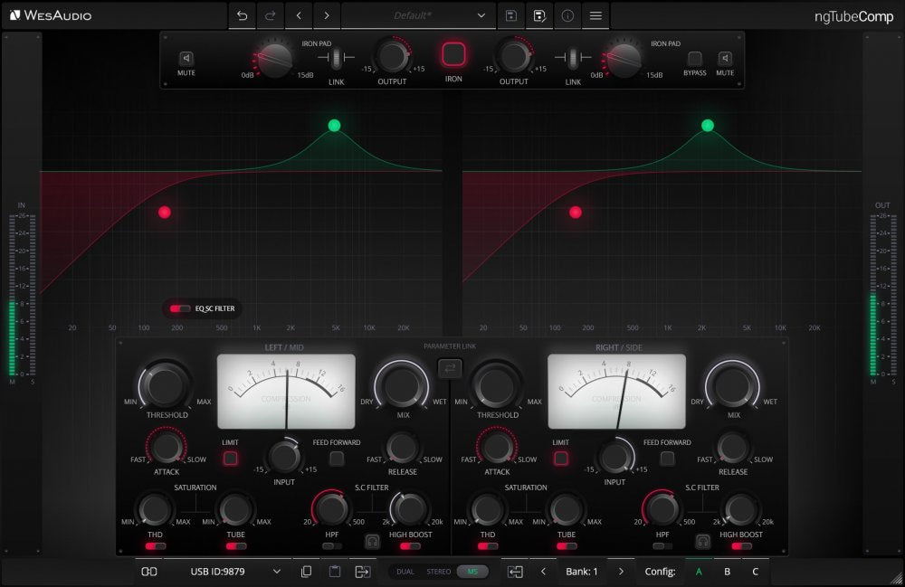 Buy WESAUDIO ngTubeComp - Tube Compressors | Canada Authorized