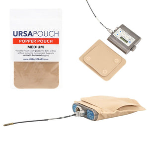 Popper Pouch - Medium (Beige)