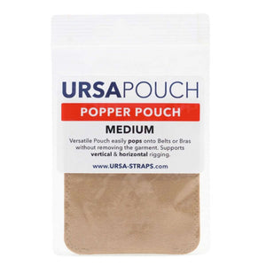 Popper Pouch - Medium (Beige)