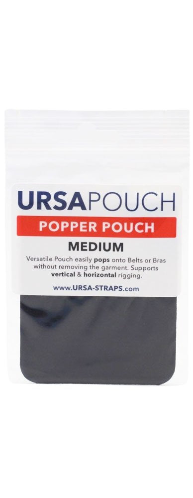Popper Pouch - Medium (Black)