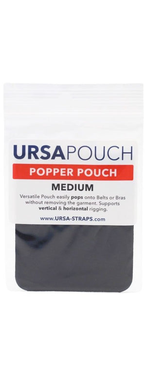 Popper Pouch - Medium (Black)