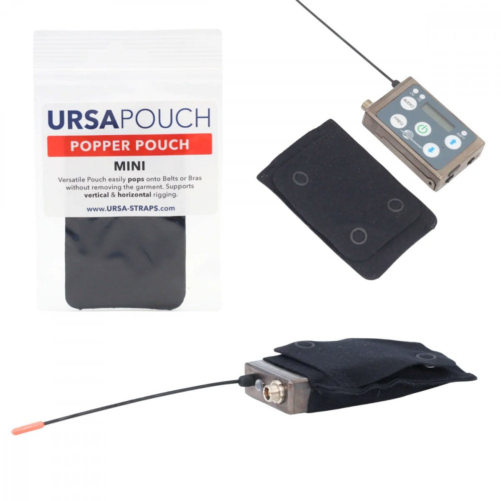 Popper Pouch - Mini (Black)