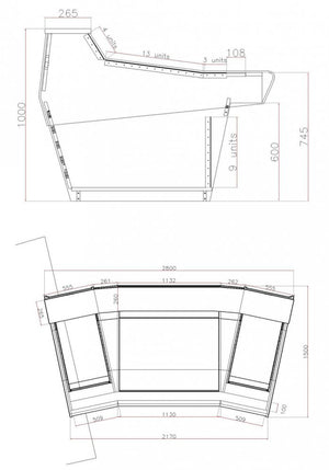 Matrix Angled - Oak