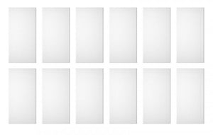 EcoScapes Wall Panels 1'x2', glacier