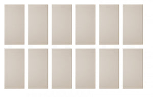 EcoScapes Wall Panels 1'x2', ivory