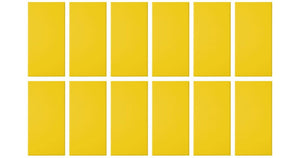 EcoScapes Wall Panels 1'x2', citrus