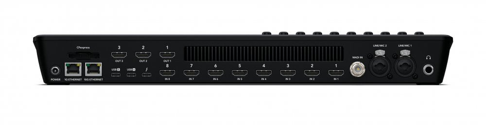 ATEM Mini Extreme ISO G2 switcher with 8 HDMI inputs