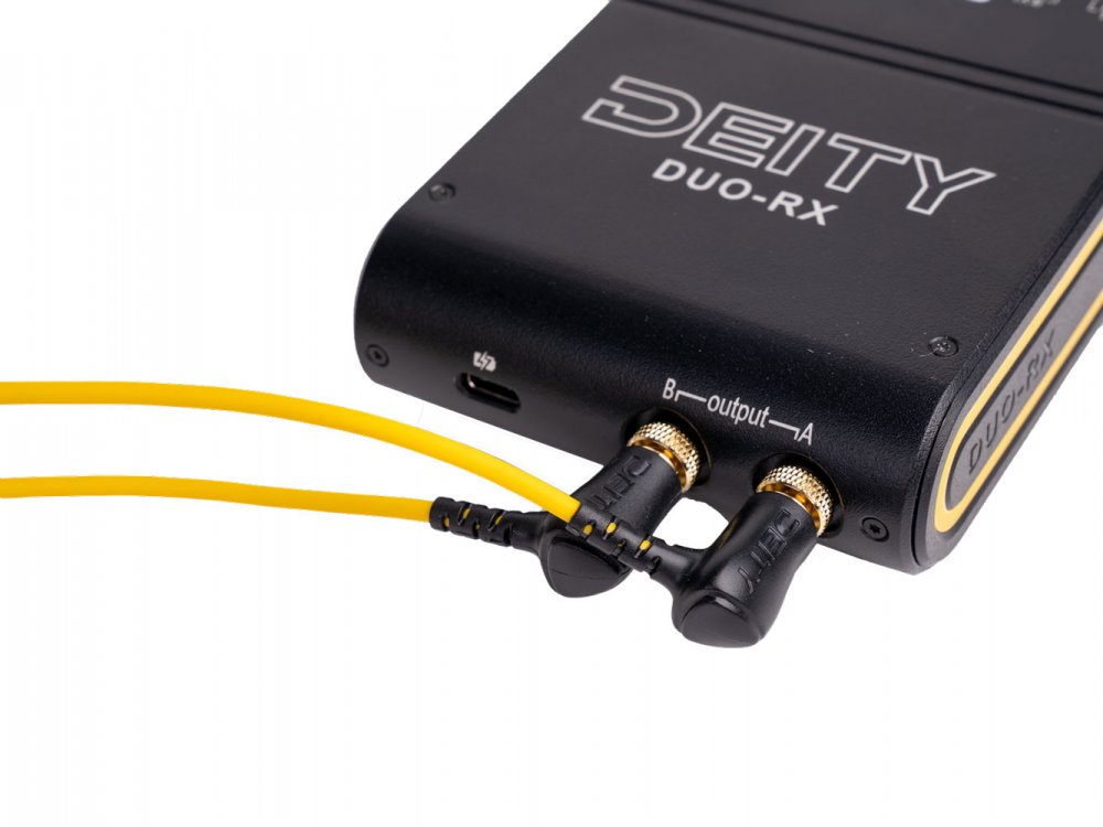 RX-Link (3.5mm Locking to Right Angle XLR)