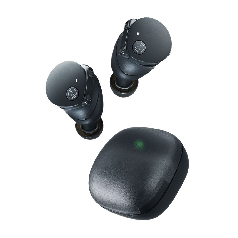 【美品・7月新品交換】audio-technica ATH-CKS50TW2 黒 ATH-CKS50TW2_BK_earbuds_case_1