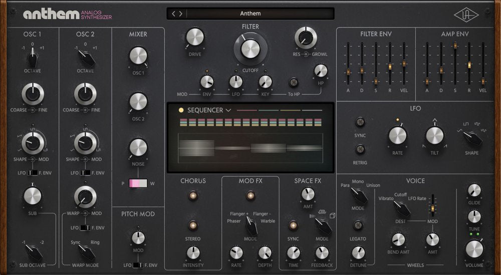 LUNA Anthem Analog Synthesizer