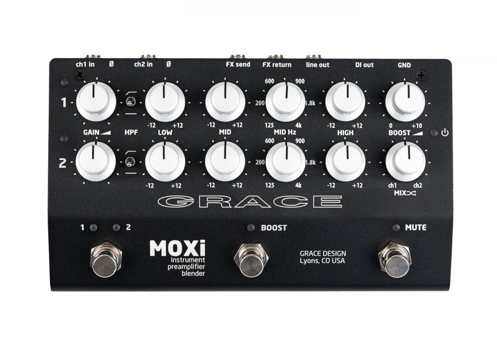 Buy GRACE DESIGN MOXi - Dual Mic-Preamps | Canada Authorized