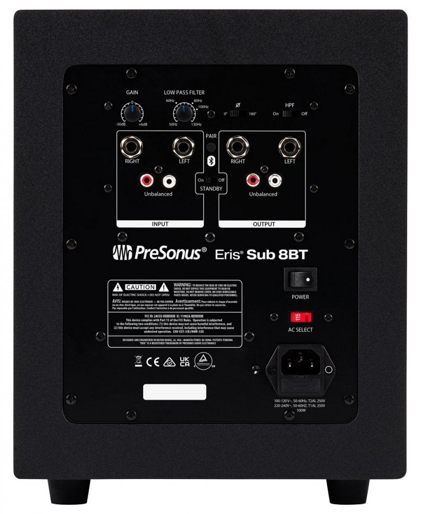 Buy PRESONUS Eris Sub 8BT - Subwoofers | Canada Authorized dealer