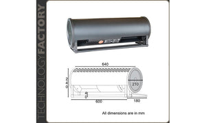 AVAA C214 Mounting Feet Black