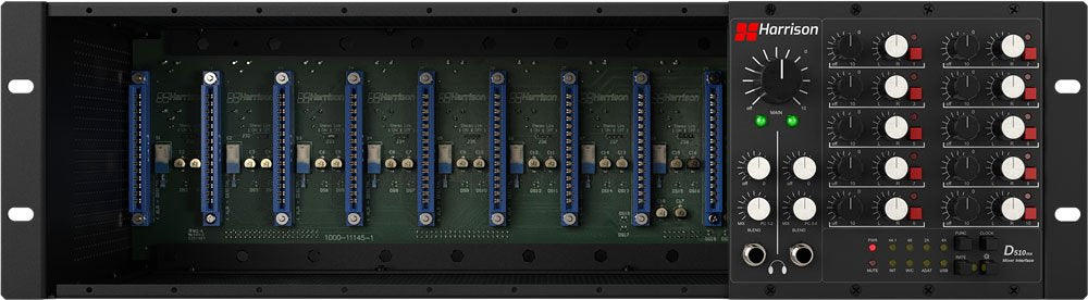D510r 500 Series Rack with Dante card and Mixer