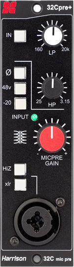 D510r 500 Serie Rack with Dante card and Mixer and height 32Cpre+ Preamps