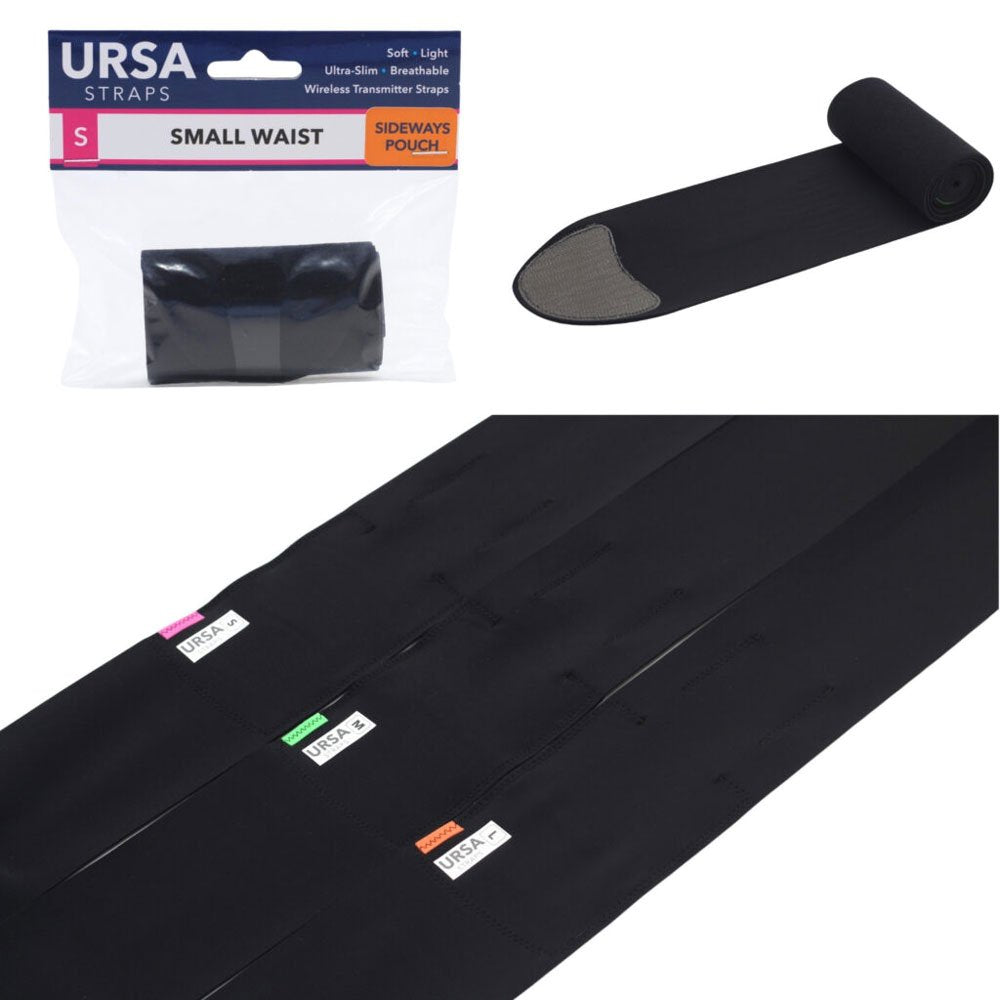 Waist Sideways Pouch - Small (Black)