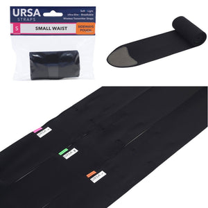 Waist Sideways Pouch - Medium (Black)