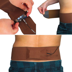 Waist Sideways Pouch - Large (Caramel)