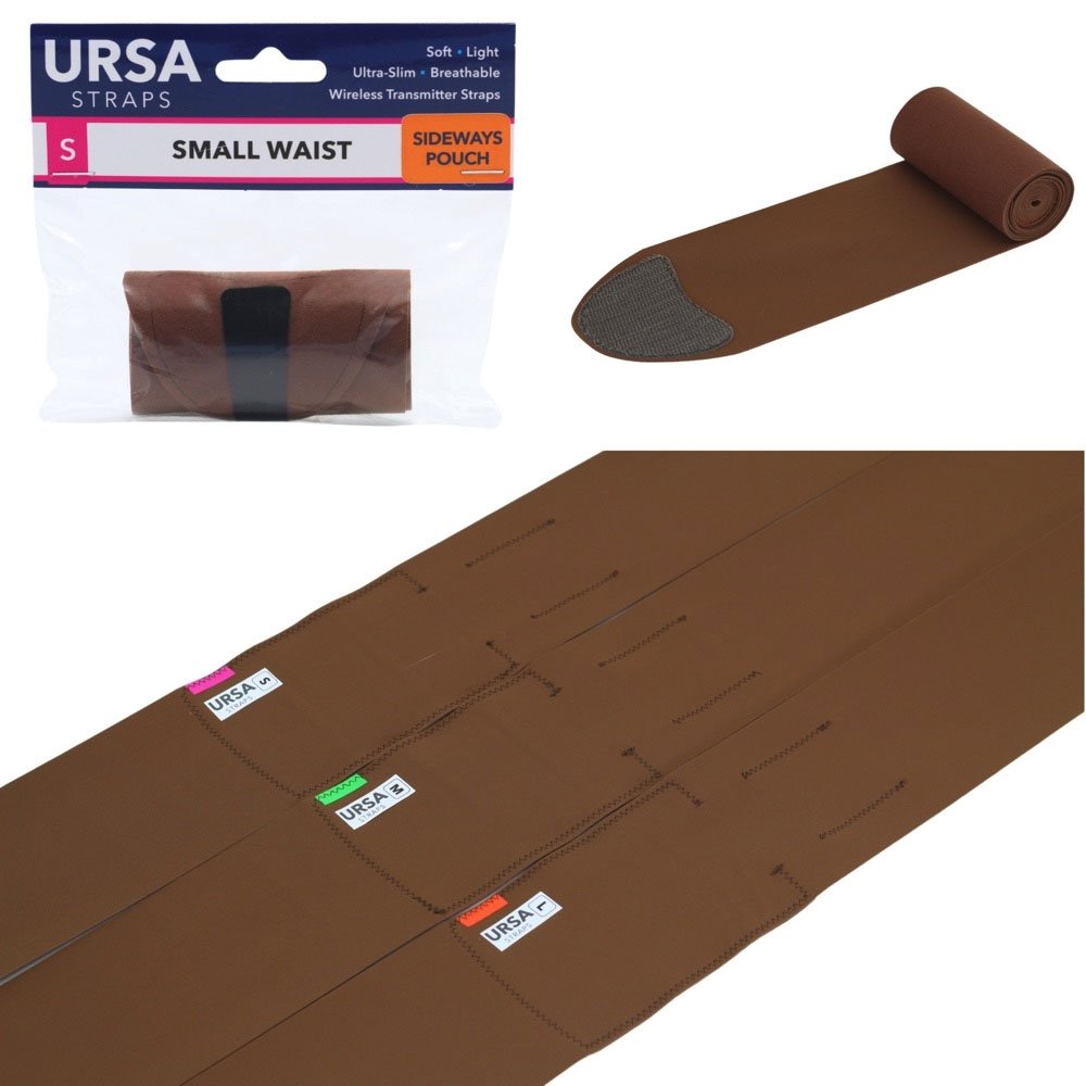 Waist Sideways Pouch - Large (Caramel)