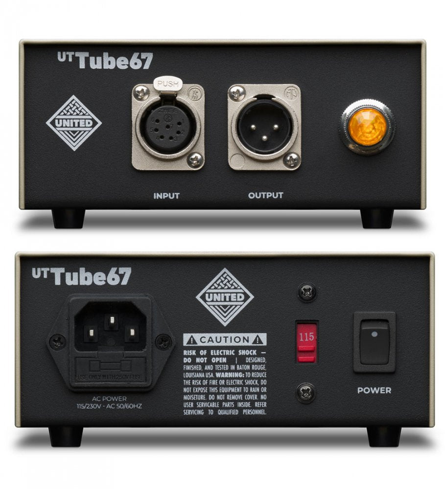 Buy UNITED STUDIO TECHNOLOGIES UT-Tube67 - Tube Microphones