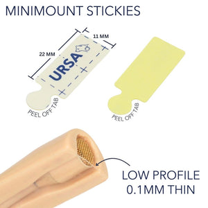 MiniMount Stickies - 90x Stickies Size 22x11mm