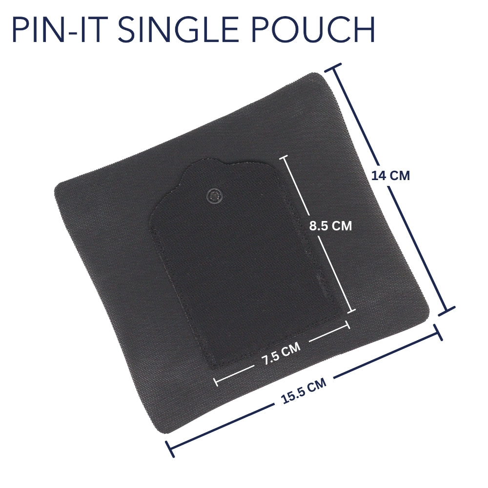 Pin-It-Pouch - Single - Black