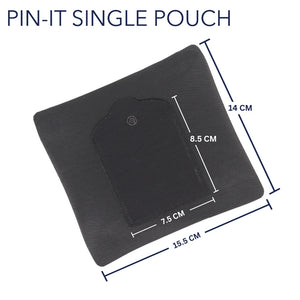 Pin-It-Pouch - Single - Black