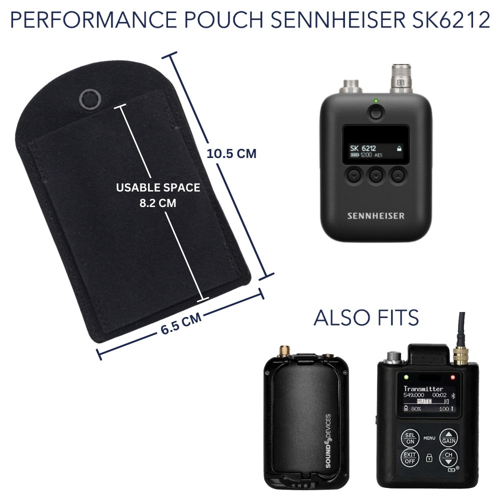 Performance Pouch for SK6212 - Black