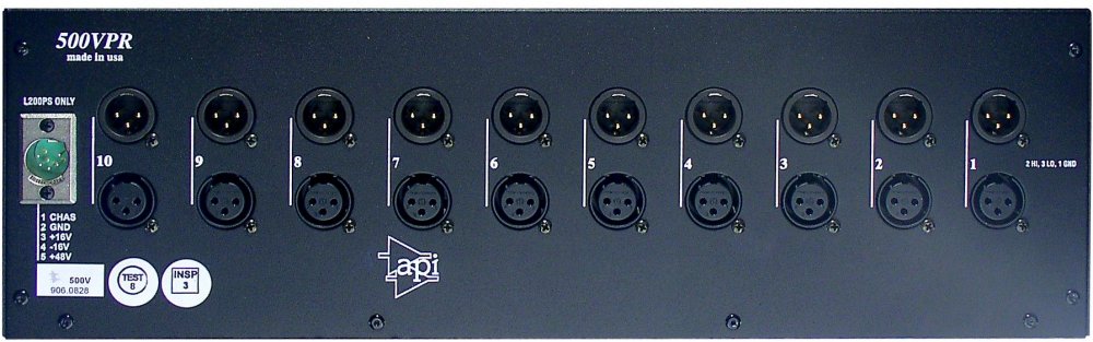 Buy API 500VPR - 500 Series Racks | Canada Authorized dealer