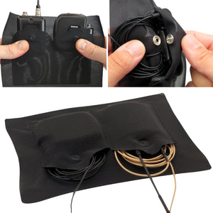Pin-It-Pouch - Double - Black